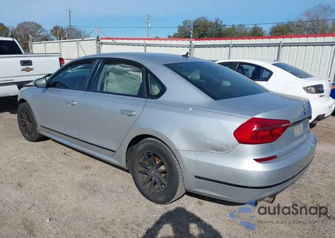 2016 Volkswagen Passat 1.8T S from USA, damaged, VIN 1VWAS7A3XGC040396